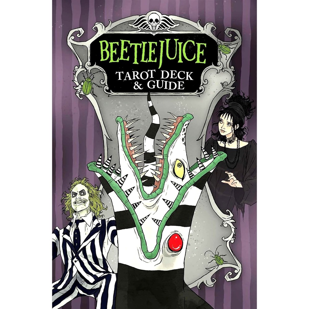 Beetlejuice Tarot Deck and Guide Tim Burton Movie 78 Card Set New Abigail Larson